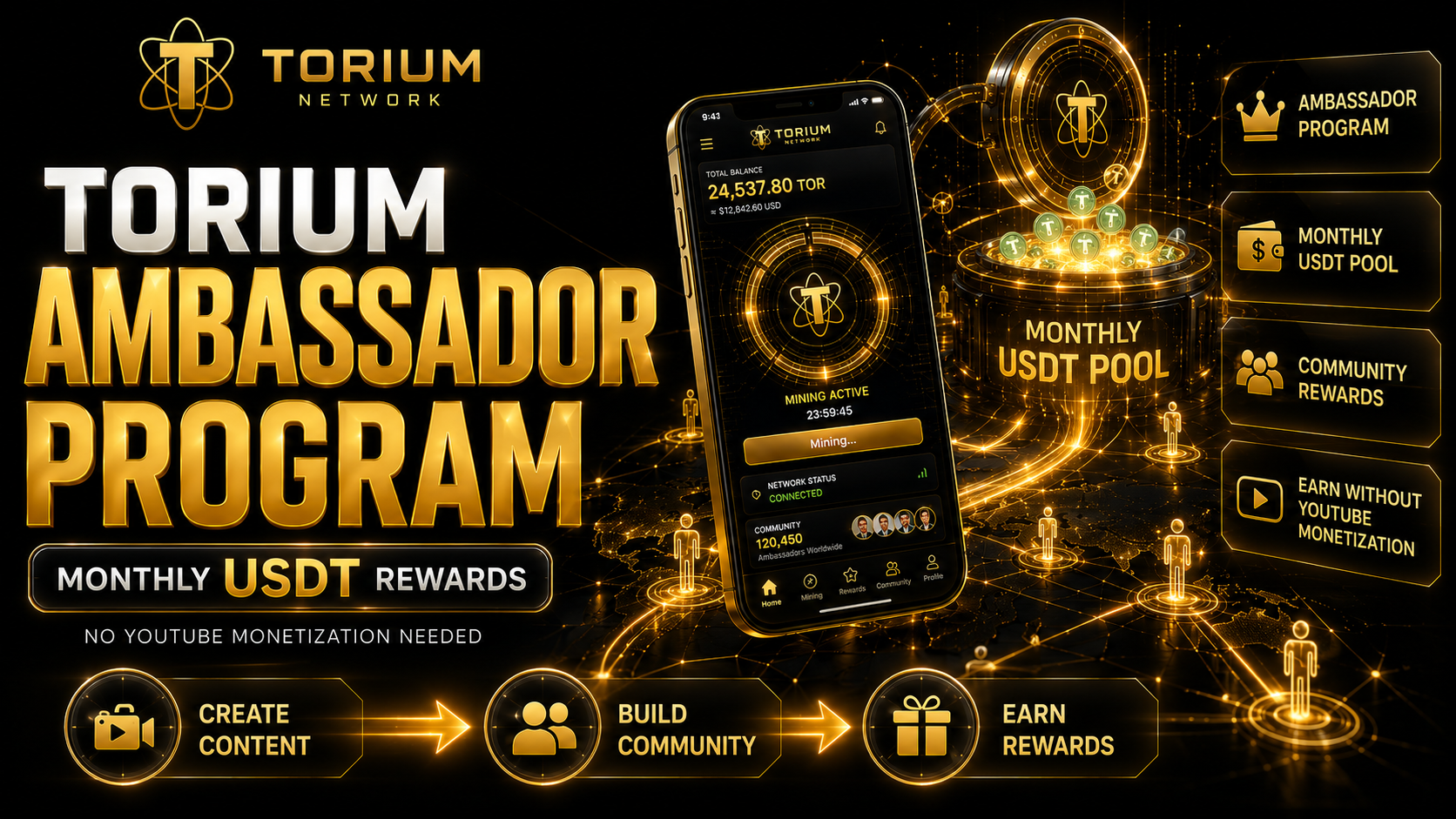 Torium Ambassador Program