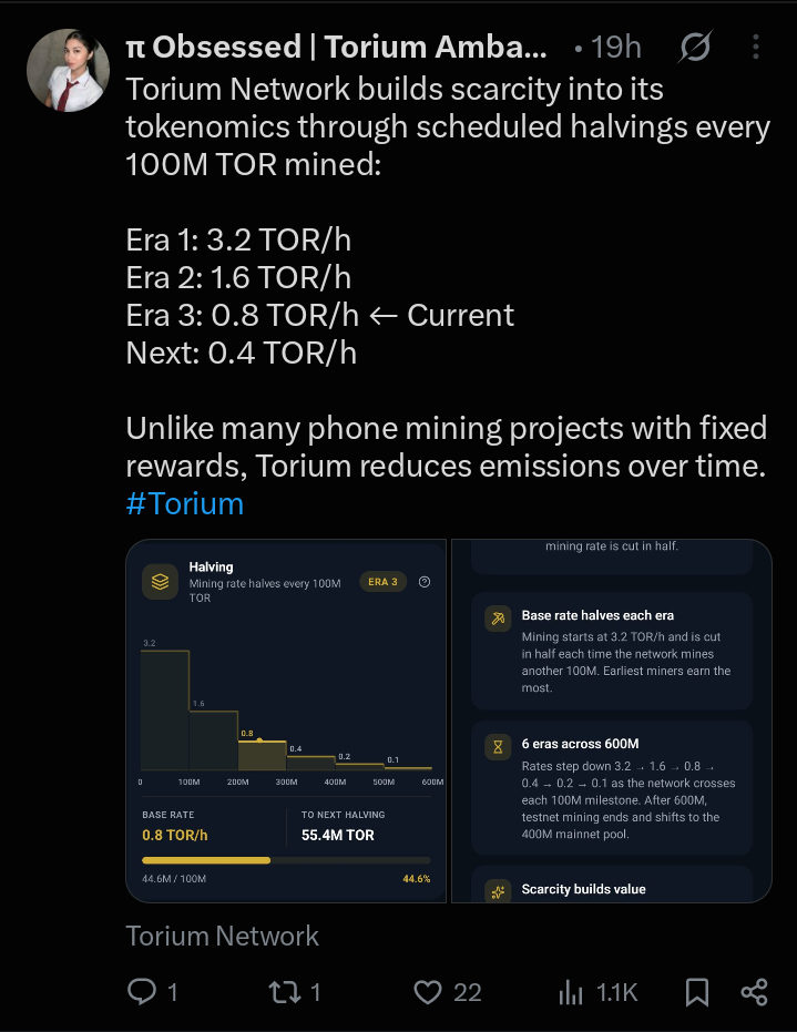 Torium Halving