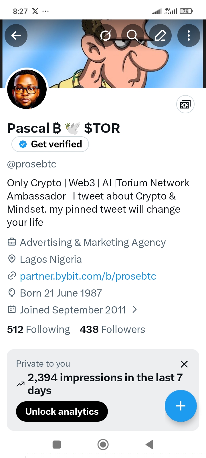 My X profile