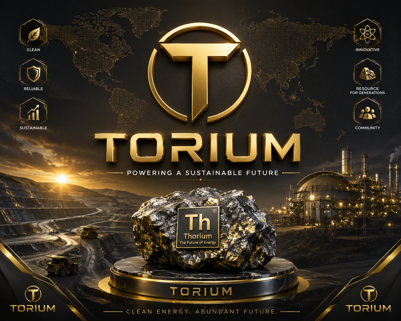 TORIUM TO THE MOON