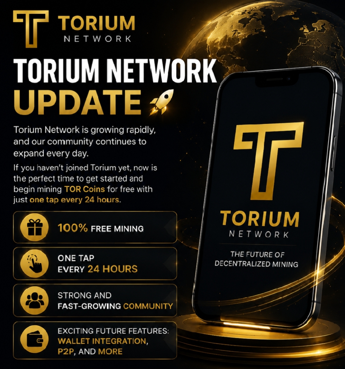 Torium Network Update